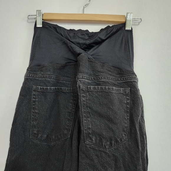 Isabel Maternity Black Cargo Jeans Size 4 - Picture 4 of 6